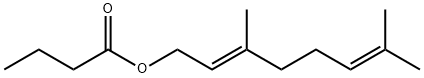 GERANYL BUTYRATE Struktur