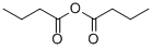 Butyric anhydride Struktur