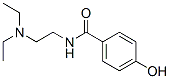 p-Hydroxy-N-[2-(diethylamino)ethyl]benzamide Struktur