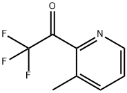 2,2,2-trifluoro-1-(3-Methylpyridin-2-yl)ethanone Struktur