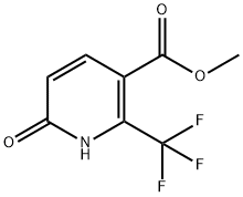 Methyl 6-hydroxy-2-(trifluoromethyl)nicotinate Struktur