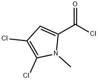 1H-Pyrrole-2-carbonyl chloride, 4,5-dichloro-1-methyl- (9CI) Struktur