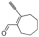 1-Cycloheptene-1-carboxaldehyde, 2-ethynyl- (9CI) Struktur