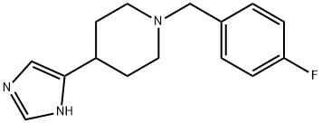 1-BENZYL-4-(1H-IMIDAZOL-4-YL)-PIPERIDINE Struktur