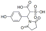 sulfosuccinimidyl-3-(4-hydroxyphenyl)propionate Struktur