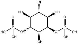 D-MYO-INOSITOL 2,4-BIS-PHOSPHATE AMMONIUM SALT Struktur