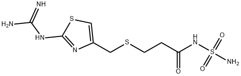 [3-[[[2-(Diaminomethyleneamino)-4-thiazolyl]methyl]thio]propionyl]sulfamide