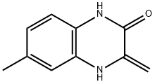 2(1H)-Quinoxalinone,  3,4-dihydro-6-methyl-3-methylene- Struktur