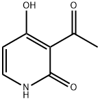 2(1H)-Pyridinone, 3-acetyl-4-hydroxy- (9CI) Struktur