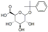 2-phenyl-2-propyl glucuronide Struktur