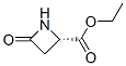 2-Azetidinecarboxylicacid,4-oxo-,ethylester,(S)-(9CI) Struktur