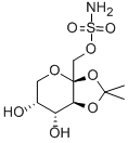 4,5-Desisopropylidene Topiramate Struktur