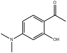 4-(Dimethylamino)-2-hydroxyacetophenone Struktur