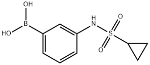 3-(CyclopropanesulfonaMido)phenylboronic acid Struktur