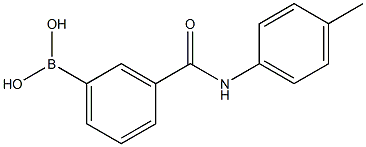 N-(p-Tolyl) 3-boronobenzamide Struktur