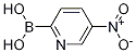 5-NITROPYRIDINE-2-BORONIC ACID Struktur