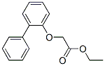 2-(2-Phenylphenoxy)acetic acid ethyl ester Struktur