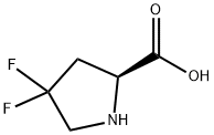 4,4-difluoro-Proline Struktur