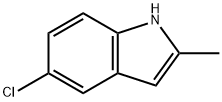 5-CHLORO-2-METHYLINDOLE Struktur