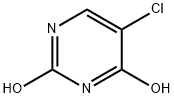 2,4-Pyrimidinediol, 5-chloro- (9CI) Struktur