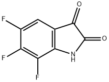 5,6,7-Trifluoroisatin Struktur