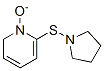 Pyrrolidine, 1-[(1-oxido-2-pyridinyl)thio]- (9CI) Struktur