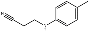 3-P-TOLYLAMINO-PROPIONITRILE Struktur