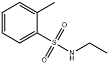 N-Ethyl-o-toluenesulfonamide Structure