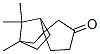Spirobicyclo2.2.1heptane-2,1-cyclopentan-3-one, 4,7,7-trimethyl- Struktur
