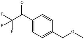 Ethanone, 2,2,2-trifluoro-1-[4-(methoxymethyl)phenyl]- (9CI) Struktur