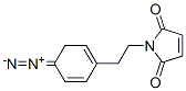 N-(beta-(4-diazophenyl)ethyl)maleimide Struktur