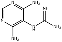 4,6-diamino-5-guanidinopyrimidine Struktur