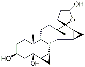 (2'S,3S,5R,6R,7R,8R,9S,10R,13S,14S,15S,16S)-Octadecahydro-10,13-diMethyl- spiro[17H-dicyclopropa[6,7:15,16]cyclopenta[a]phenanthrene-17,2'(3'H)-
furan]-3,5,5'(2H)-triol Struktur