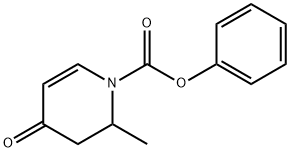 PHENYL 3,4-DIHYDRO-2-METHYL-4-OXOPYRIDINE-1(2H)-CARBOXYLATE Struktur