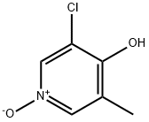 4-Pyridinol,  3-chloro-5-methyl-,  1-oxide Struktur