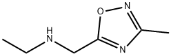 N-[(3-methyl-1,2,4-oxadiazol-5-yl)methyl]ethanamine(SALTDATA: FREE) Struktur