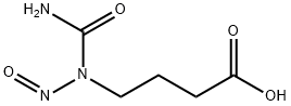 N-(3-Carboxypropyl)-N-nitrosourea Struktur