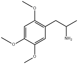 2,4,5-TRIMETHOXYAMPHETAMIN Struktur