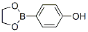 Phenol, 4-(1,3,2-dioxaborolan-2-yl)- (9CI) Struktur