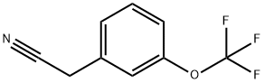 3-(TRIFLUOROMETHOXY)PHENYLACETONITRILE Struktur