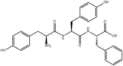 TYR-TYR-PHE ACETATE Struktur