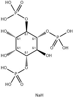 D-MYO-INOSITOL 1,4,5-TRISPHOSPHATE HEXASODIUM SALT Struktur