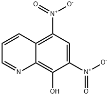 5,7-DINITROQUINOLIN-8-OL Struktur