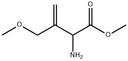 3-Butenoic  acid,  2-amino-3-(methoxymethyl)-,  methyl  ester Struktur