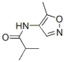 Propanamide, 2-methyl-N-(5-methyl-4-isoxazolyl)- (9CI) Struktur