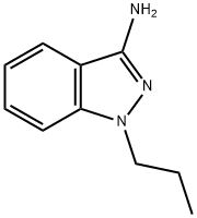 1-PROPYL-1H-INDAZOL-3-AMINE Struktur