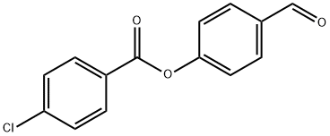 4-FORMYLPHENYL 4-CHLOROBENZOATE Struktur