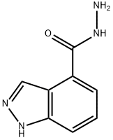 1H-Indazole-4-carbohydrazide Struktur