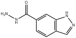 1H-Indazole-6-carbohydrazide Struktur