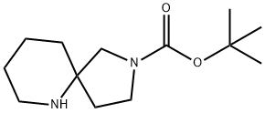 2,6-Diazaspiro[4.5]decane-2-carboxylic acid, 1,1-diMethylethyl ester Struktur